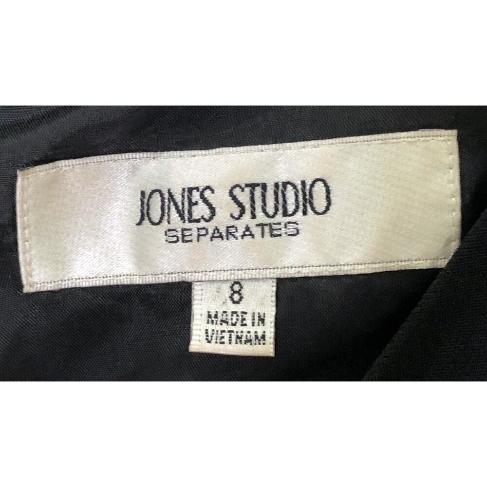 Jones New York Black Cocktail Dress Little Black Dress Sleeveless Size 8 - Picture 6 of 7